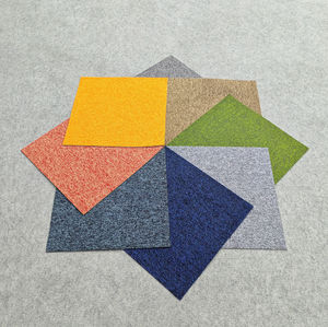 กระเบื้องพรมไนลอนแบบเรียบ ขนาด 50x50 ซม. สำหรับปูพื้นสำนักงาน โรงแรม และพื้นที่เชิงพาณิชย์ ผลิตตามขนาดที่ต้องการ - Product Image 2