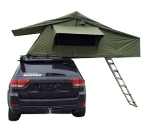 Cắm Trại Ngoài Trời 4WD Top Tent Với Thang Gấp Hợp Kim Nhôm