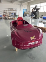 Bote a Motor Eléctrico Personalizado con Logotipo, para Deportes Acuáticos, de Alta Velocidad, Tipo Jet, para Adultos y Niños, Mini Bote Jet para Ocio