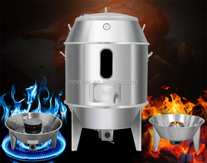 Horno comercial para pato asado chino, eléctrico y a gas, de doble uso, de acero inoxidable, máquina para asar pollo y pato al estilo Pekín para restaurantes. - Product Image 3