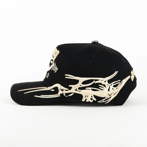 Casquettes Shifu de haute qualité, originales, <span class=keywords><strong>Baez</strong></span> X Adriano Zendejas, 5 panneaux, effet vieilli, visière incurvée réglable, casquettes Shifu - Product Image 5