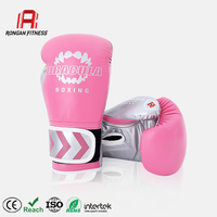 Gants de boxe pour enfants et jeunes avec logo personnalisé, sangle auto-agrippante, support de poignet respirant et écologique pour l'entraînement de boxe