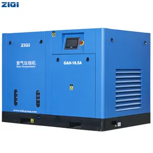 Alta efficienza 50hz 18.5kw di vendita calda aria di raffreddamento a due stadi olio meno pressione media vite compressore d'aria con il miglior prezzo