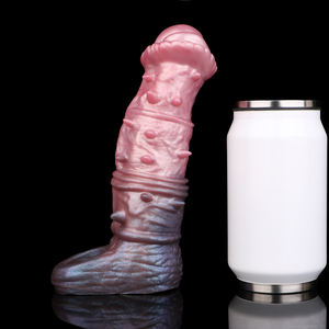 Fantasy Mutiertes Monster Spiked Horse Penis Kondom Silikon Männlicher Penis Ver größerer Verlängern Verdicken Paar Sex Leben Adult Sexspielzeug - Product Image 6