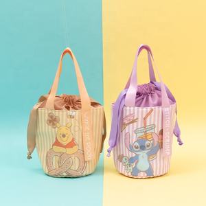 Sac fourre-tout isotherme de grande capacité Petit sac à main isolé de qualité alimentaire avec fermeture à cordon - Product Image 2