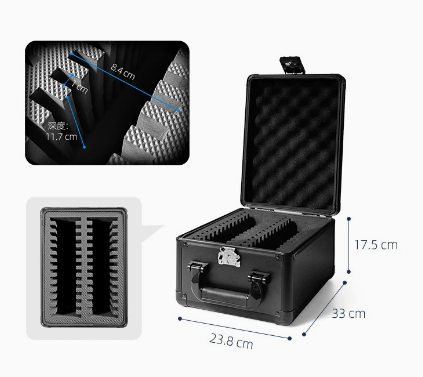 2-grid rating card brick card box