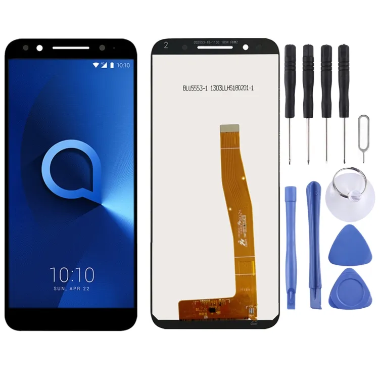 Layar LCD Ponsel, Perakitan Digitizer Penuh untuk Alcatel 3 / 5052 / 5052D / 5052Y