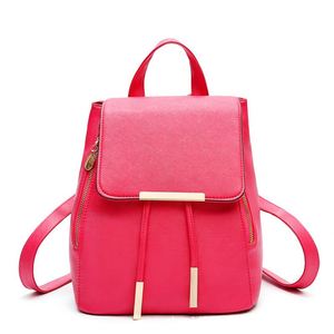 Mochila de Mujer de Cuero PU, Mochilas Femeninas, Bolsa Escolar para Adolescentes M0108 - Product Image 5
