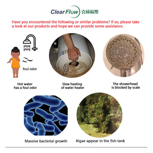 <span class=keywords><strong>Addolcitore</strong></span> d'Acqua Elettrico Commerciale ClearFlow 220V, Condizionatore Anticalcare <span class=keywords><strong>per</strong></span> Uso Domestico, Decalcificatore Magnetico Senza Sale <span class=keywords><strong>per</strong></span> Acqua Dura - Product Image 3