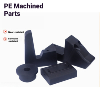 Pièces en plastique industrielles en HDPE (PE) de qualité alimentaire, personnalisées en couleur et en forme, découpe, gravure, fraisage, perçage, rainurage, YISHUO