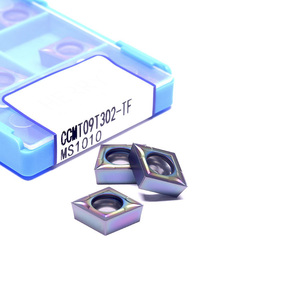 DINGLI Carbide Triangle Inserts CCMT09T302-TF for Turning insert Custom Coating CNC Lathe - Product Image 1
