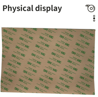 Feuille adhésive personnalisée 0,13 mm 3M 468MP, ruban adhésif double face 3M 468MP, feuilles 200MP pour ruban adhésif de transfert double face 3M 468MP