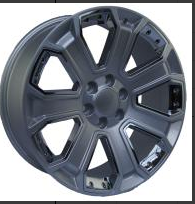 Ruedas de coche TRZ 20 22 24 26 pulgadas llantas y neumáticos 6x139,7 8x165 rueda cromada negra brillante para Chevy 2007 1500 SILVERADO SUBURBAN - Product Image 4