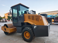 Nouvelle rouleuse vibrante à tambour unique XS600J 6 tonnes, compacteur routier de Chine, étapes 3 et 4