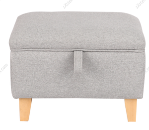 <span class=keywords><strong>Banc</strong></span> <span class=keywords><strong>de</strong></span> <span class=keywords><strong>rangement</strong></span> capitonné moderne Ainsley avec pieds en bois massif et couvercle à charnières pour salon et <span class=keywords><strong>salle</strong></span> <span class=keywords><strong>de</strong></span> <span class=keywords><strong>bain</strong></span> - Product Image 2