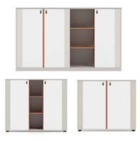 Archivador de Madera Moderno y Pequeño con Cerradura, Gran Capacidad y Diseño Duradero, Almacenamiento para Oficina en Casa y Taller