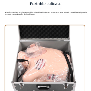 แบบจำลองฝึกหัดการเจาะและระบายน้ำในช่องท้องทรวงอกขั้นสูง - เครื่องจำลองภาวะเลือดและอากาศอุดตันในทรวงอกสำหรับการฝึกอบรมฉุกเฉินทางการแพทย์ - Product Image 2