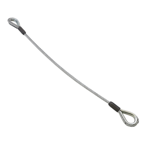 WS01亜鉛メッキ鋼線ロープエンドレススリングソフトアイ安全接続フェルール、リギング、一般吊り上げ、高強度用 - Product Image 4