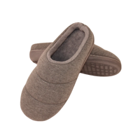 Chaussons d'intérieur pour femmes G1, dessus anti-rides, semelle anti-affaissement, mousse à mémoire de forme respirante, fourrure d'hiver