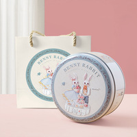 Boîtes en étain pour gâteaux, mini boîtes à biscuits, boîtes de rangement pour bonbons, boîtes à sucre avec couvercles, boîtes en métal vides, boîtes en fer recyclé, matériaux en contreplaqué