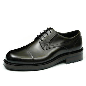 Chaussures pour hommes en cuir véritable de qualité supérieure - Styles formels pour affaires, chaussures de travail quotidiennes et chaussures décontractées rétro britanniques à bout rond - Product Image 5