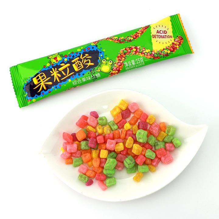 sour gum candy