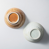 Bol à ramen en céramique personnalisé avec logo, fabriqué en Chine, 8 pouces, blanc crème, assiettes en porcelaine durables pour la décoration de mariage et de fête du thé