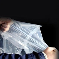 Sac d'emballage pour poissons vivants en plastique biodégradable à double couche transparent