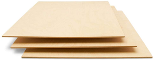 Feuilles de tranches de bois découpées au Laser inachevées panneau de contreplaqué laminé panneau de toile peinture <span class=keywords><strong>Plaque</strong></span> en bois cadre photo panneau de support - Product Image 6