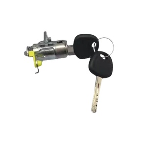 for Hyundai Accent Left Front Door <b>Lock</b> Cylinder 81970-1RA00 2 <b>Keys</b> Cylindrical <b>Lock</b> 2011-2017 Iron Material - Product Image 1