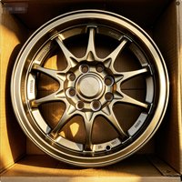 Vente Flash - En Stock - Jantes en Alliage d'Aluminium 14*5.5 - PCD 8*100/110 ET38 CB73.1 - Jantes en Alliage Modifiées pour Voitures Particulières