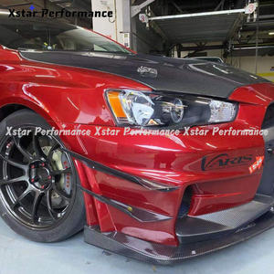 Vari VRS กันชนหน้าคาร์บอนไฟเบอร์สไตล์ Ver.2017สำหรับ MITSUBISHI <span class=keywords><strong>EVO</strong></span> Lancer <span class=keywords><strong>EVO</strong></span> <span class=keywords><strong>X</strong></span> 10 - Product Image 4