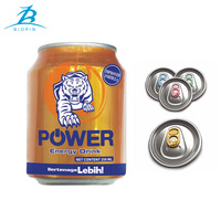 250ml 알루미늄 스터비 에너지 음료 뚜껑이있는 병 뚜껑 뚜껑 뚜껑 뚜껑 뚜껑 뚜껑 뚜껑 뚜껑 캡 & 클로저 음료 제조