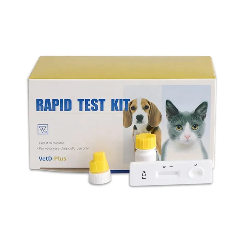 GooDoctor 5 Minutes Feline Calicivirus Antigen (FCV Ag) Kit de test rapide pour chat