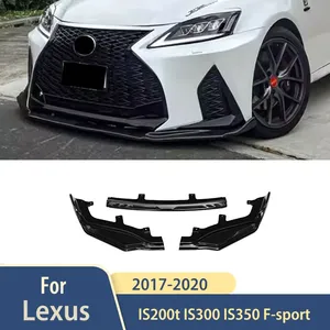 StarNav สำหรับ IS200t IS300 IS350 2017-2020 F-sport ชุดแต่งกันชนหน้า สปอยเลอร์ดิฟฟิวเซอร์ภายนอก ชุดแต่งตัวถังรถยนต์ - Product Image 2