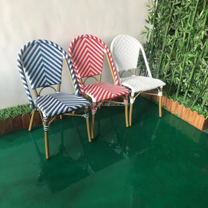 <span class=keywords><strong>Chaise</strong></span> en rotin français canne à Offre Spéciale Mobilier d'extérieur pour restaurant <span class=keywords><strong>bar</strong></span> café Bistrot <span class=keywords><strong>parisien</strong></span> Chaises et ensemble de table - Product Image 3