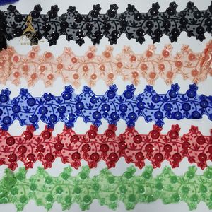 Trang trí hoa ren đính và <span class=keywords><strong>TRIM</strong></span> thêu đính cườm sequined ren <span class=keywords><strong>TRIM</strong></span> ngọc trai đính cườm <span class=keywords><strong>TRIM</strong></span> - Product Image 6