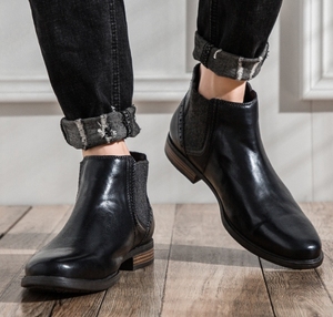 UP-5047r bottes de <span class=keywords><strong>moto</strong></span> en plein air <span class=keywords><strong>Vintage</strong></span> <span class=keywords><strong>chaussures</strong></span> de randonnée imperméables antidérapantes pour <span class=keywords><strong>homme</strong></span> travailleur <span class=keywords><strong>chaussures</strong></span> décontractées en cuir - Product Image 3