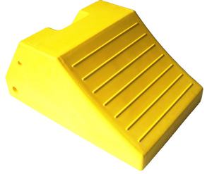 Bloc de mousse de bouchon de pneu de camion de polyuréthane de cale de <span class=keywords><strong>roue</strong></span> d'uréthane d'équipement de stationnement de voiture résistant pour le stationnement sécurisé - Product Image 1