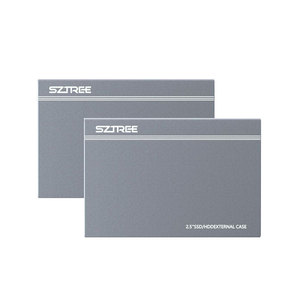 SZTREE 2,5 pulgadas <span class=keywords><strong>SATA</strong></span> <span class=keywords><strong>SSD</strong></span> caja de disco duro USB 3,1 Gen 2 Caja de aluminio tipo C ABS plástico aluminio 10 Gbps caja de aluminio <span class=keywords><strong>SSD</strong></span> - Product Image 6