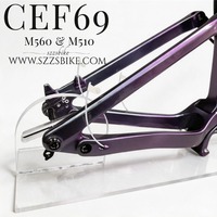 VTT électrique SZZSBIKE Bafang M510 léger, CEF69 29 pouces, frein à disque, écran DPC030, batterie 835Wh, suspension intégrale, cadre en carbone