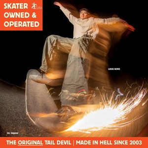 Tail Devil Ultimate Skateboard Spark Plate: el accesorio para skaters con un efecto de chispas genial - Product Image 6
