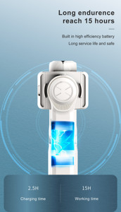 Estabilizador de trípode plegable A10 de 360 grados, soporte móvil <span class=keywords><strong>para</strong></span> teléfono inteligente, cardán profesional <span class=keywords><strong>para</strong></span> teléfonos móviles - Product Image 5