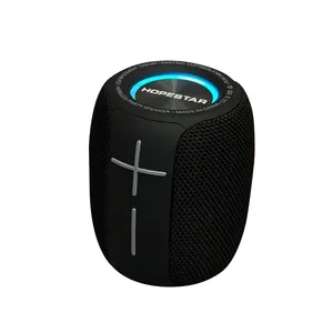 Loa Bluetooth Bass <span class=keywords><strong>Mini</strong></span> Bằng Vải Dệt Giá Rẻ Loa Ngoài Trời Cắm Trại RGB Các Thương Hiệu Loa Di Động TWS BT5.0 Với TF <span class=keywords><strong>USD</strong></span> AUX - Product Image 4