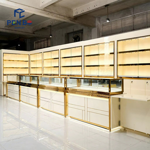 Vitrine <span class=keywords><strong>murale</strong></span> de luxe <span class=keywords><strong>pour</strong></span> <span class=keywords><strong>bijoux</strong></span>, éclairage LED haut de gamme, étagère <span class=keywords><strong>murale</strong></span> <span class=keywords><strong>pour</strong></span> les boutiques de <span class=keywords><strong>bijoux</strong></span> - Product Image 1