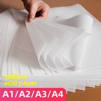 Papier calque translucide A2 épais pour dessin, copie et calligraphie, 55/73/83 G, résistant à l'acide sulfurique