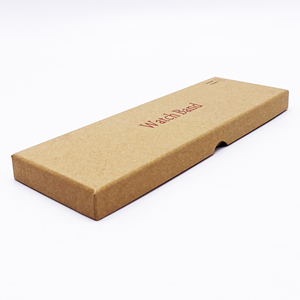 กล่องบรรจุภัณฑ์สายนาฬิกาสีดำสำหรับ <span class=keywords><strong>Apple</strong></span> <span class=keywords><strong>Watch</strong></span> band <span class=keywords><strong>NATO</strong></span> พร้อมโลโก้สีทอง - Product Image 3