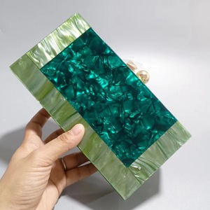 Túi xách cầm tay dự tiệc dạ hội sang trọng bằng acrylic dành cho nữ, ví thời trang, túi xách hàng ngày, ví cầm tay sang trọng dành cho nữ - Product Image 5