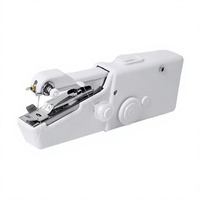 Machine à coudre électrique portable, mini-outil de couture à point droit pour la réparation de tissus à domicile et le bricolage