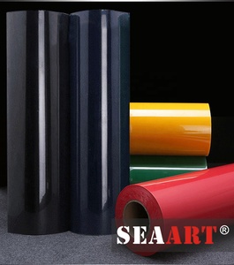 Seaart 3D Troupeau 0.8mm <span class=keywords><strong>Flex</strong></span> 20 Couleurs S7 Série SGS Testé Troupeau Rouleau de Vinyle De Transfert De Chaleur - Product Image 2
